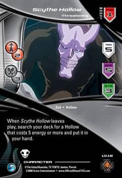 Scythe Hollow Threatening U116 Uncommon Scythe Hollow Threatening U116 Uncommon