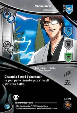 Sosuke Villainous U121 Uncommon Bleach Bankai Singles Sosuke Villainous U121 Uncommon Bleach Bankai Singles