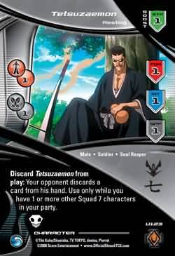 Tetsuzaemon Resting U123 Uncommon Bleach Bankai Singles Tetsuzaemon Resting U123 Uncommon Bleach Bankai Singles