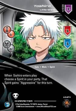Toshiro Little Shiro U124 Uncommon Bleach Bankai Singles Toshiro Little Shiro U124 Uncommon Bleach Bankai Singles
