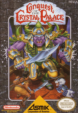 Conquest of the Crystal Palace NES Nintendo Entertainment System NES Conquest of the Crystal Palace NES Nintendo Entertainment System NES