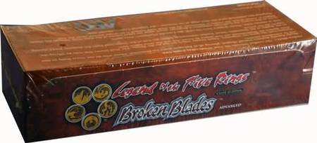 Broken Blades Booster Box 48 Packs L5R Legend of the Five Rings L5R Sealed Product Broken Blades Booster Box 48 Packs L5R Legend of the Five Rings L5R Sealed Product