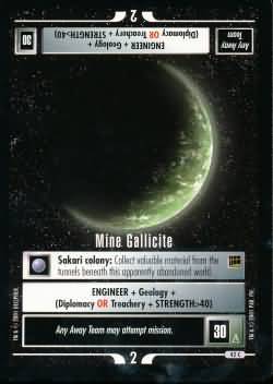 Mine Gallicite Mine Gallicite