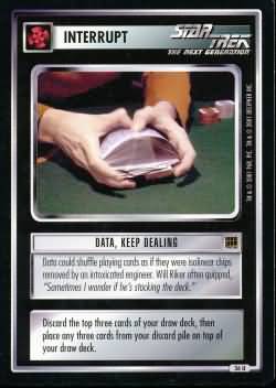Data Keep Dealing Data Keep Dealing