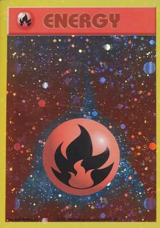 Pokemon Energia De Fogo Fire Energy Reverse Foil Promo Frete