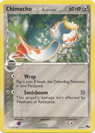 Chimecho 1 17 Rare Pokemon POP Series 4 Promos
