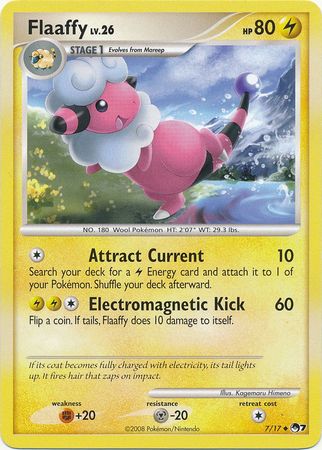 Flaaffy 7 17 Uncommon Pokemon POP Series 7 Promos Flaaffy 7 17 Uncommon Pokemon POP Series 7 Promos