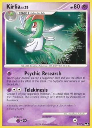 Kirlia 8 17 Uncommon Pokemon POP Series 7 Promos Kirlia 8 17 Uncommon Pokemon POP Series 7 Promos
