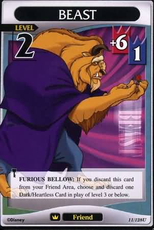 Beast Level 2 11 128 Uncommon Kingdom Hearts A Darkness Awakened Beast Level 2 11 128 Uncommon Kingdom Hearts A Darkness Awakened