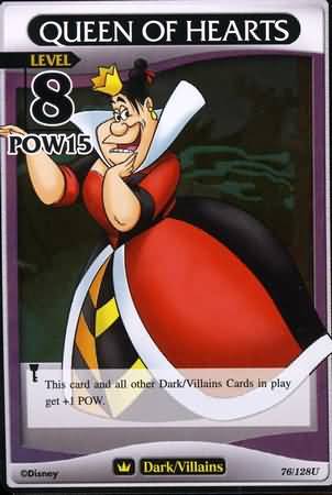 Queen of Hearts Level 8 76 128 Uncommon Kingdom Hearts A Darkness Awakened Queen of Hearts Level 8 76 128 Uncommon Kingdom Hearts A Darkness Awakened