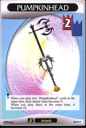Pumpkinhead 38 91 Common Kingdom Hearts Base Set Singles Pumpkinhead 38 91 Common Kingdom Hearts Base Set Singles