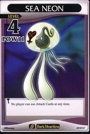 Sea Neon Level 4 52 91 Common Kingdom Hearts Base Set Singles Sea Neon Level 4 52 91 Common Kingdom Hearts Base Set Singles