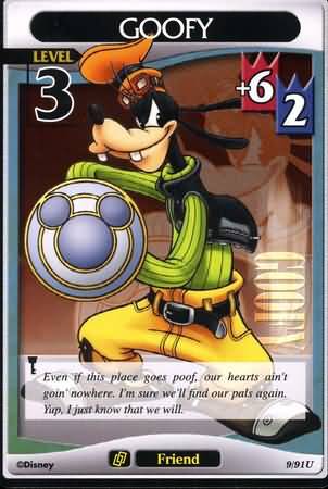 Goofy Level 3 9 91 Uncommon Kingdom Hearts Base Set Singles Goofy Level 3 9 91 Uncommon Kingdom Hearts Base Set Singles