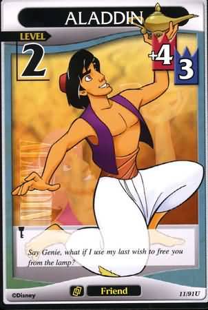 Aladdin Level 2 11 91 Uncommon Kingdom Hearts Base Set Singles Aladdin Level 2 11 91 Uncommon Kingdom Hearts Base Set Singles