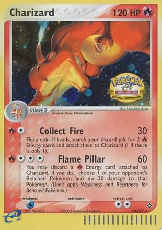 Charizard 100 97 Promo 2004 National Championships Pokemon Championship League Organized Play Promos Charizard 100 97 Promo 2004 National Championships Pokemon Championship League Organized Play Promos