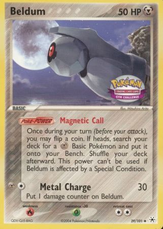 Beldum 29 101 Gym Challenge Uncommon Pokemon Promo Cards Beldum 29 101 Gym Challenge Uncommon Pokemon Promo Cards