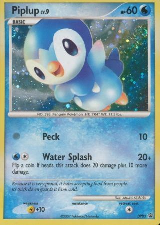  Pokemon - Piplup (93) - Diamond & Pearl : Toys & Games