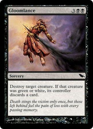 Gloomlance Shadowmoor Singles Gloomlance Shadowmoor Singles