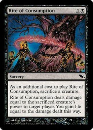 Rite of Consumption Rite of Consumption