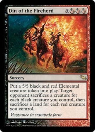 Din of the Fireherd Shadowmoor Singles Din of the Fireherd Shadowmoor Singles