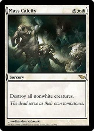 Mass Calcify Shadowmoor Singles Mass Calcify Shadowmoor Singles