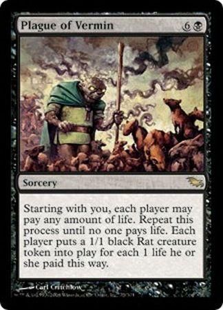 Plague of Vermin Shadowmoor Singles Plague of Vermin Shadowmoor Singles