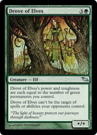 Drove of Elves Shadowmoor Singles Drove of Elves Shadowmoor Singles