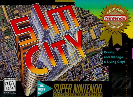 SimCity Player s Choice SNES Super Nintendo SNES SimCity Player s Choice SNES Super Nintendo SNES