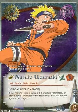 Naruto Uzumaki 115 Foil Platinum Lettering Promo Naruto CCG Promos Naruto Uzumaki 115 Foil Platinum Lettering Promo Naruto CCG Promos