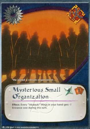 Mysterious Small Organization 179 Foil Platinum Lettering Promo Mysterious Small Organization 179 Foil Platinum Lettering Promo