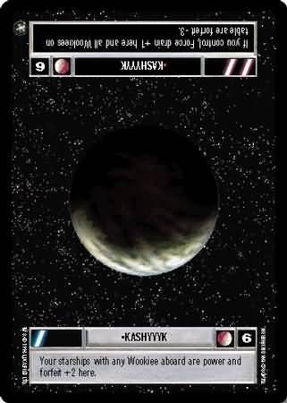 Kashyyyk Common1 Light Side Star Wars A New Hope Limited Singles Kashyyyk Common1 Light Side Star Wars A New Hope Limited Singles
