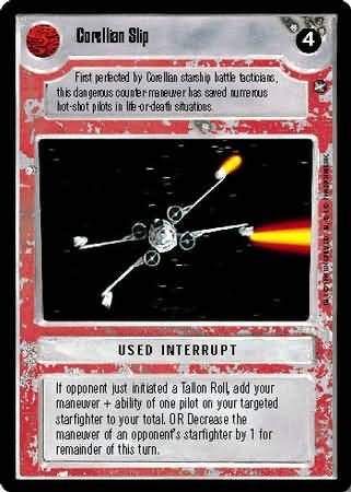 Corellian Slip Common2 Light Side Star Wars A New Hope Limited Singles Corellian Slip Common2 Light Side Star Wars A New Hope Limited Singles