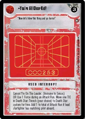 You re All Clear Kid Rare1 Light Side You re All Clear Kid Rare1 Light Side