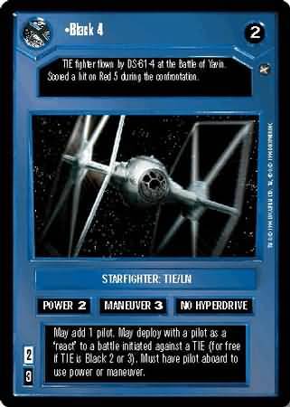 Black 4 Uncommon2 Dark Side Star Wars A New Hope Limited Singles Black 4 Uncommon2 Dark Side Star Wars A New Hope Limited Singles