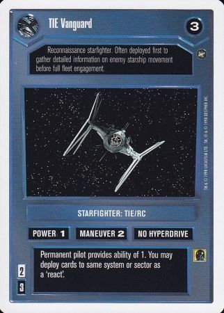 TIE Vanguard Common2 Dark Side TIE Vanguard Common2 Dark Side