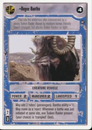 Rogue Bantha Uncommon1 Light Side Rogue Bantha Uncommon1 Light Side