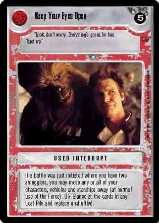 Keep Your Eyes Open Common Light Side Star Wars Cloud City Limited Singles Keep Your Eyes Open Common Light Side Star Wars Cloud City Limited Singles