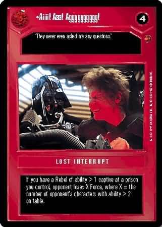 Aiiii Aaa Agggggggggg Rare Dark Side Star Wars Cloud City Limited Singles Aiiii Aaa Agggggggggg Rare Dark Side Star Wars Cloud City Limited Singles