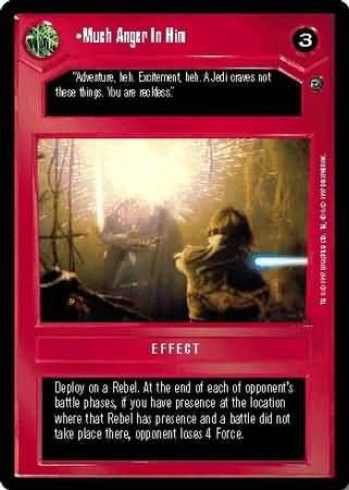 Much Anger In Him Rare Dark Side BB Much Anger In Him Rare Dark Side BB