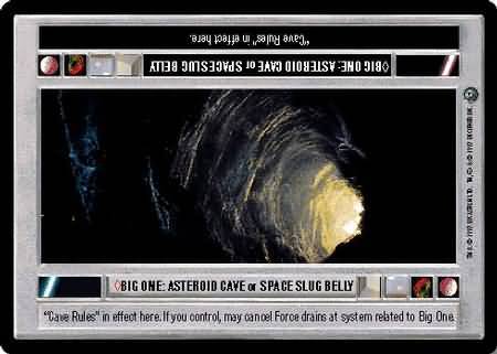 Big One Asteroid Cave or Space Slug Belly Uncommon Light Side BB Big One Asteroid Cave or Space Slug Belly Uncommon Light Side BB