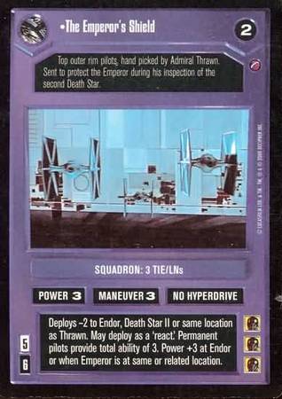 The Emperor s Shield Rare Dark Side Star Wars Death Star II Limited Singles The Emperor s Shield Rare Dark Side Star Wars Death Star II Limited Singles