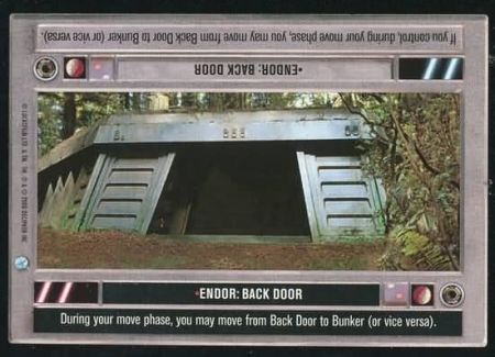 Endor Back Door Uncommon Dark Side Star Wars Endor Limited Singles Endor Back Door Uncommon Dark Side Star Wars Endor Limited Singles