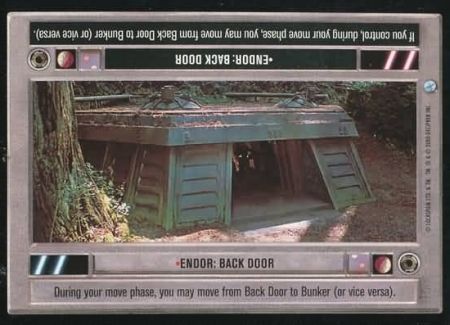Endor Back Door Uncommon Light Side Star Wars Endor Limited Singles Endor Back Door Uncommon Light Side Star Wars Endor Limited Singles