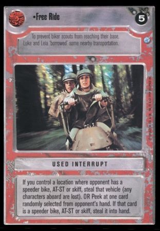 Free Ride Uncommon Light Side Star Wars Endor Limited Singles Free Ride Uncommon Light Side Star Wars Endor Limited Singles