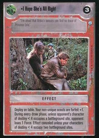 I Hope She s All Right Uncommon Light Side Star Wars Endor Limited Singles I Hope She s All Right Uncommon Light Side Star Wars Endor Limited Singles