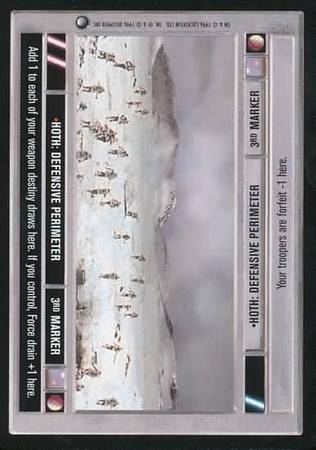 Hoth Defensive Perimeter Common2 Light Side BB Hoth Defensive Perimeter Common2 Light Side BB