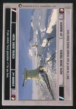 Hoth Snow Trench Common2 Light Side BB Star Wars Hoth Limited Singles Hoth Snow Trench Common2 Light Side BB Star Wars Hoth Limited Singles