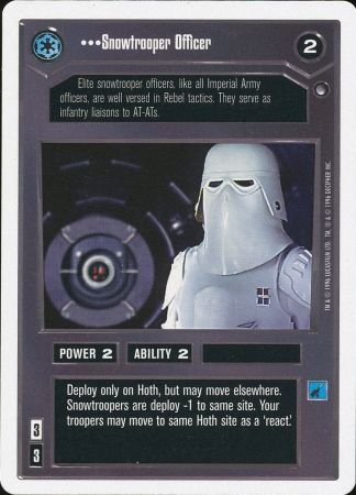 Snowtrooper Officer Common1 Dark Side WB Snowtrooper Officer Common1 Dark Side WB