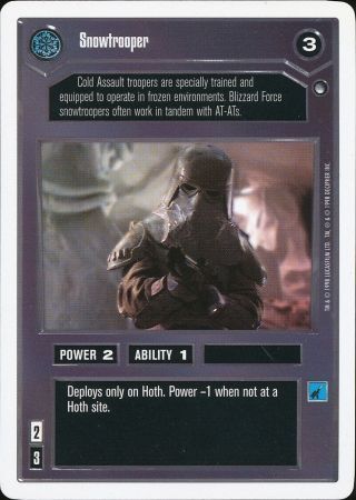 Snowtrooper Common3 Dark Side WB Snowtrooper Common3 Dark Side WB