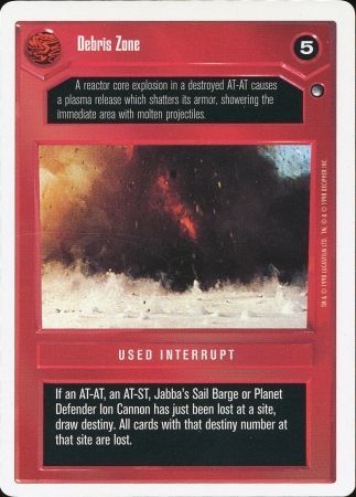 Debris Zone Rare2 Dark Side WB Debris Zone Rare2 Dark Side WB